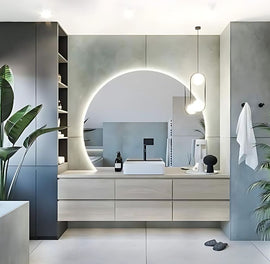 Elegant Ways to Illuminate Your Space With Backlit Mirrors