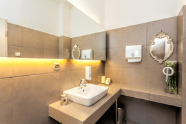 Creating a Luxury Look With Large Bathroom Mirrors