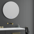 Alessio Anti-fog Backlit 3 Colour LED Round Bathroom Mirror With Optional Bluetooth