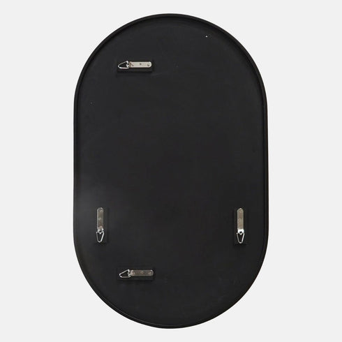 Aaden Pill Brushed Nickel Wall Mirror