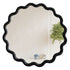 Bondalla Wavy Black Round Wall Mirror