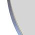 Allan Aluminium Framed Arched Brushed Nickel Bathroom Mirror