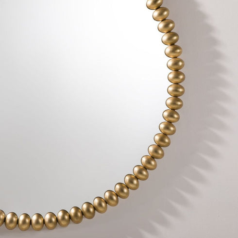 Brielle Round Wall Mirror Gold