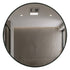 Elun Black Round Wall Mirror