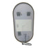 Maria Oval Frontlit LED Gold Bathroom Wall Mirror