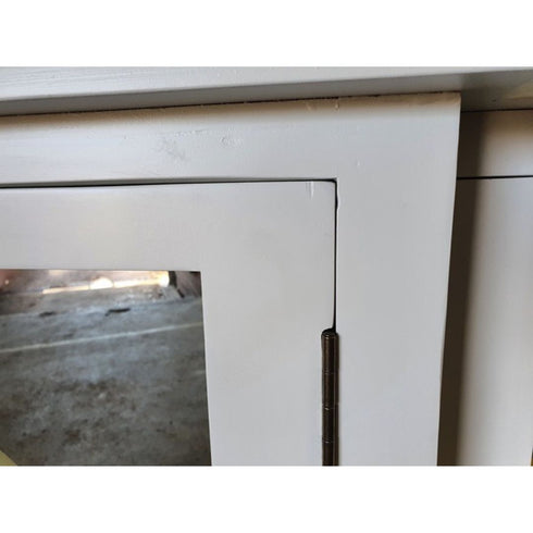 Keats Mirrored Sideboard White