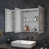Tallis Three Door Anti-fog LED Bathroom Cabinet