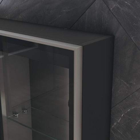 Arisanta Anti-fog LED Bathroom Cabinet With Glass Shelves
