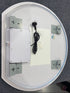Wategos Crescent Shape Right Cut Moon Frontlit Frosted LED Bathroom Mirror