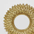 Petale Gold Wall Mirror