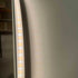Wattleview Frosted LED Dimmable 25mm Strip Round Bathroom Mirror with Defogger