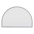 Aiva Arch Matt Black Wall Mirror