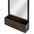 Precy Patio Black Wall Mirror