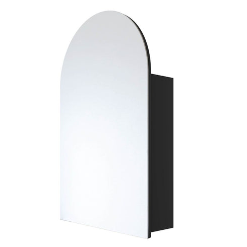 Vienna Arch Black Mirror Cabinet