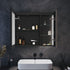 Arisanta Anti-fog LED Bathroom Cabinet With Glass Shelves