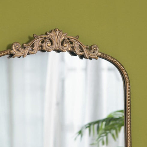 Colette Arch Gold Wall Mirror