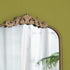 Colette Arch Gold Wall Mirror