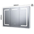 Tallis Three Door Anti-fog LED Bathroom Cabinet