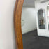 Pilbara Oval Walnut Wood Full Length Wall Mirror