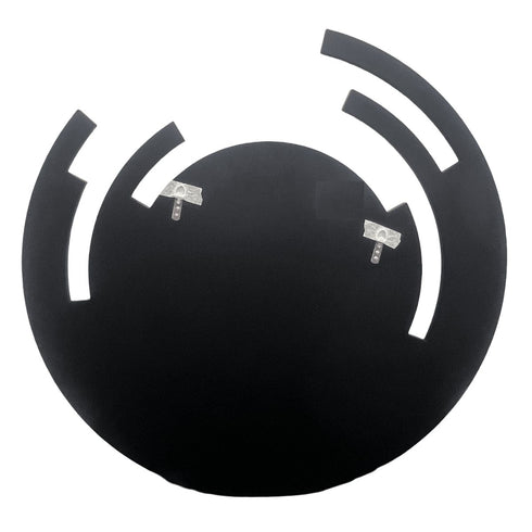 Ellimbi Frameless Black Wall Mirror