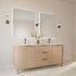 Graeme Rounded Corners Anti-Fog Backlit LED Bathroom Mirror - Gunmetal Frame with Optional Bluetooth Speaker