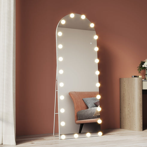 Adela Arched LED Vanity Mirror with Mounting Bracket