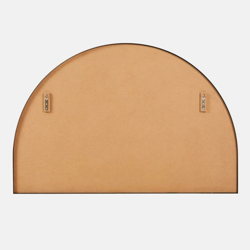 Aiva Arch Matt Black Wall Mirror