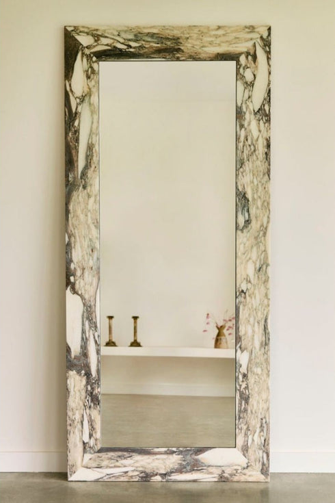 Mallee Large Natural Stone Mirror