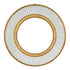 Armidale Cane Round Mirror - Natural Woven Frame Decorative Wall Mirror