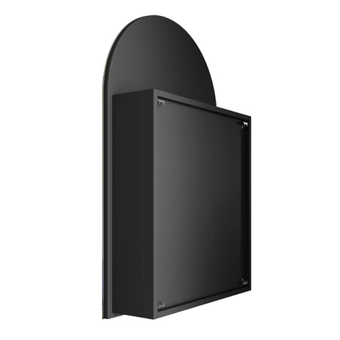 Vienna Arch Black Mirror Cabinet