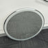 Wattleview Frosted LED Dimmable 25mm Strip Round Bathroom Mirror with Defogger