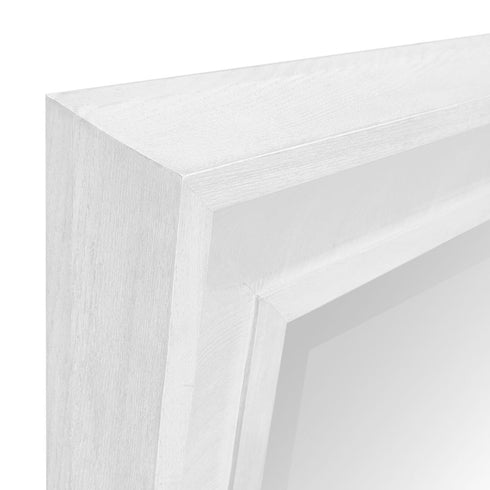 Bernie White Wall Mirror