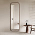 Merimbula Rectangular Walnut Wood Full Length Wall Mirror
