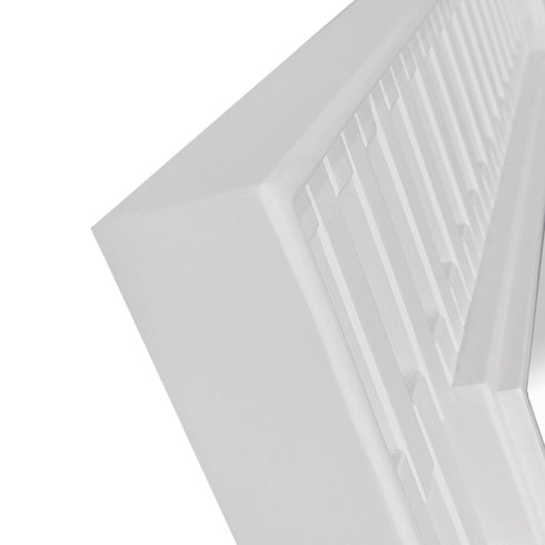 Mary White Floor Mirror