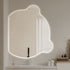 Torquay Teddy Irregular Modern Anti-Fog Backlit LED Bathroom Mirror with Touch Sensor