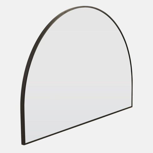 Aiva Arch Matt Black Wall Mirror