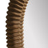 Margot Arched Decorative Rattan Natural Wall Mirror