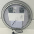 Wattleview Frosted LED Dimmable 25mm Strip Round Bathroom Mirror with Defogger