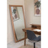 Hendrix Vintage Full Length Teak Wood FSC Recycled Timber Floor Mirror with Rounded Edges