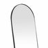 Alisia Arch Black Standing Mirror