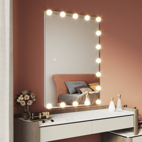 Issey 3 Lighting Modes LED Makeup Mirror with Memory Function