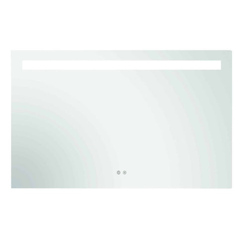 Miller Frameless Frosted Top Strip Frontlit LED Bathroom Mirror