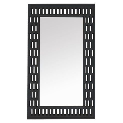 Mary Black Floor Mirror 108x186cm