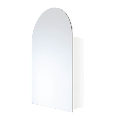 Vienna Arch White Mirror Cabinet