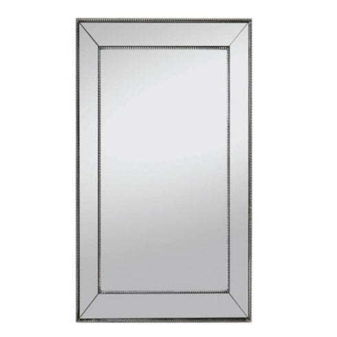 Melania Silver Mirrored Frame Wall Mirror