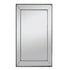 Melania Silver Mirrored Frame Wall Mirror