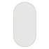 Italia Pill Gold Wall Mirror