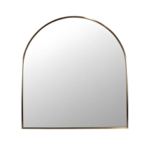 Apsel Arch Antique Brass Wall Mirror