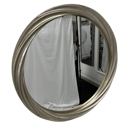 Mirae Silver Round Wall Mirror