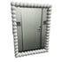 Warrin PU Frame White Wall Mirror